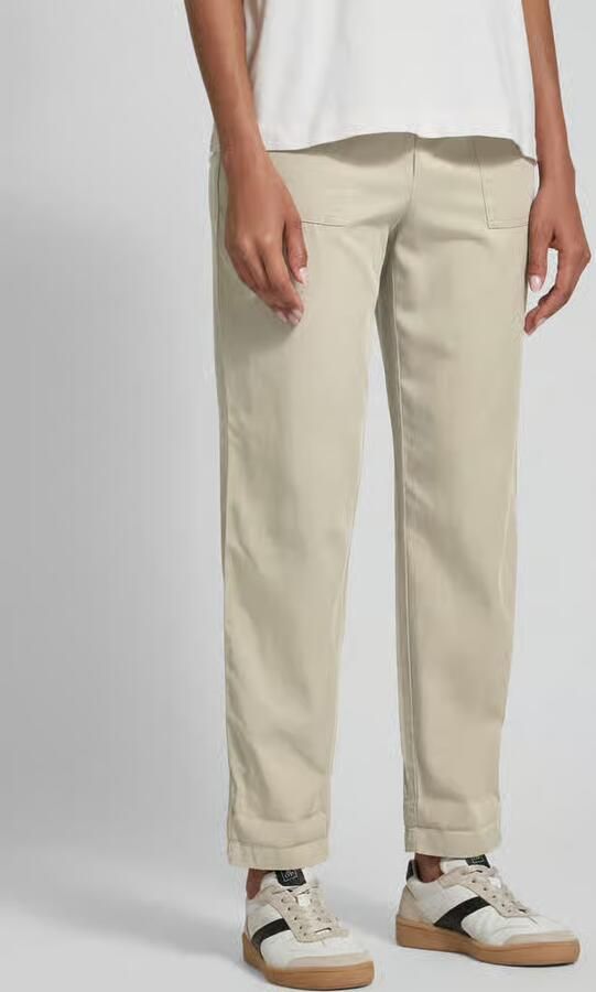 Jake*s Casual Stoffen broek met elastische band - Foto 2
