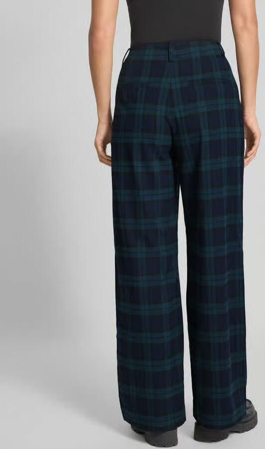 Jake*s Casual Stoffen broek met Franse steekzakken