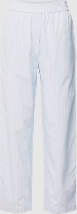 Jake*s Casual Stoffen broek met streepmotief