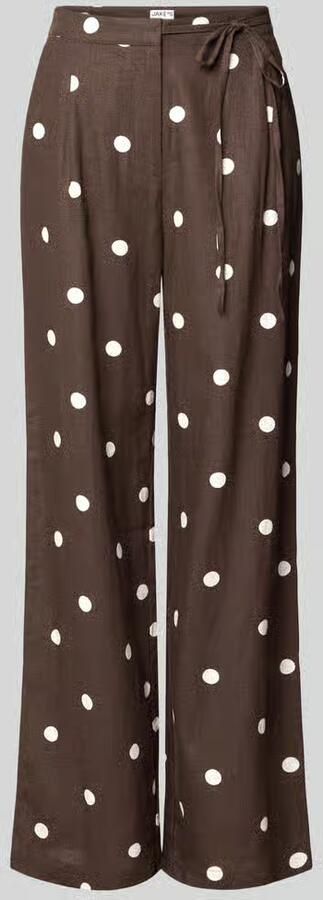 Jake*s Casual Stoffen broek met Strikdetail - Foto 2