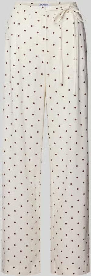 Jake*s Casual Stoffen broek met Strikdetail - Foto 2