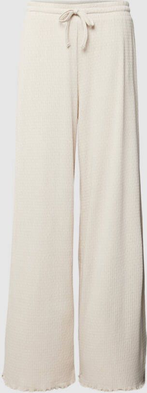 Jake*s Casual Stoffen broek met structuurmotief