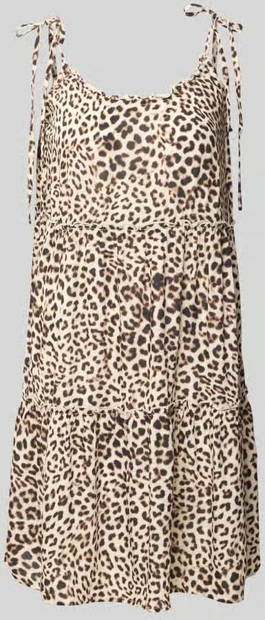 Jake*s Casual Strandjurk van viscose in all-over look - Foto 3