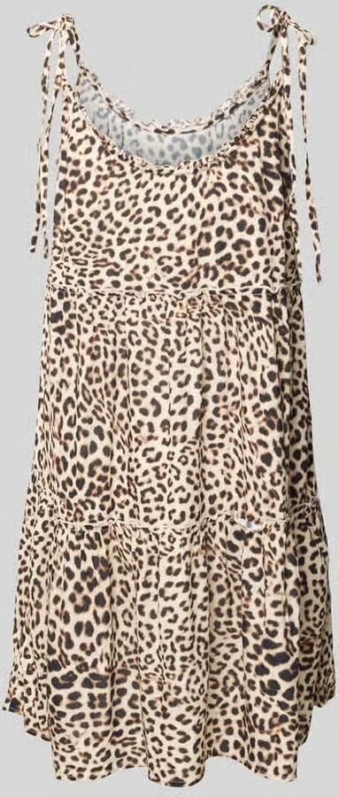 Jake*s Casual Strandjurk van viscose in all-over look