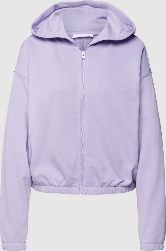 Jake*s Casual Sweatjack met extra brede schouders