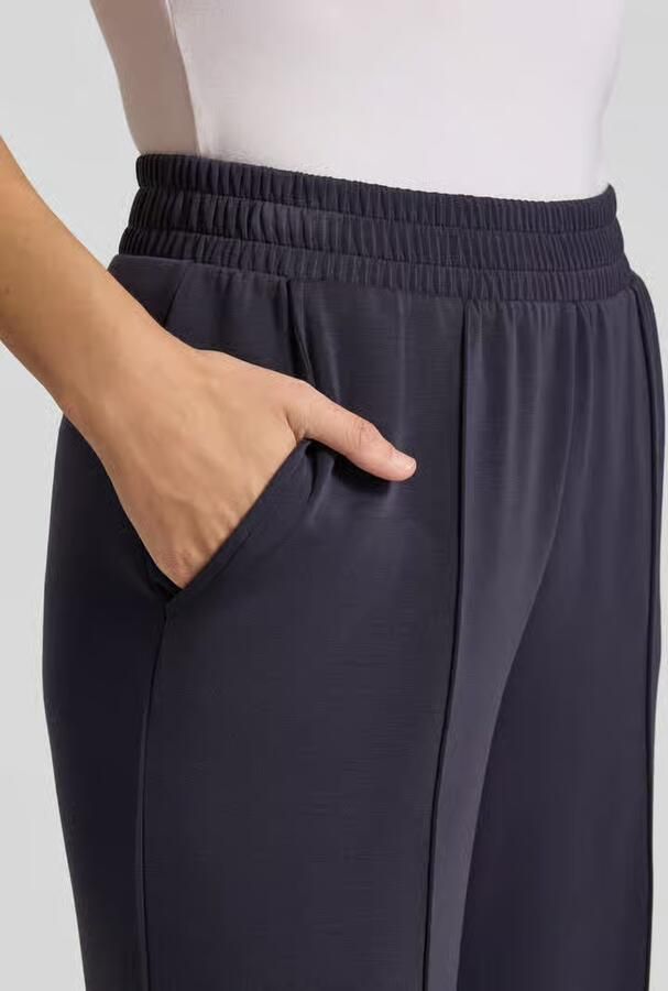 Jake*s Casual Sweatpants met elastische band en lengtenaden - Foto 2