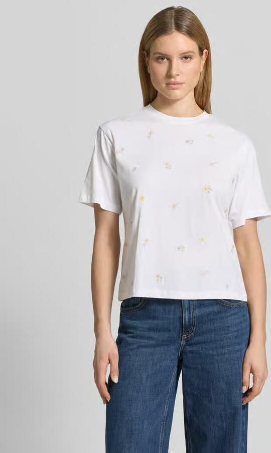 Jake*s Casual T-shirt met 1 2-mouwen - Foto 2