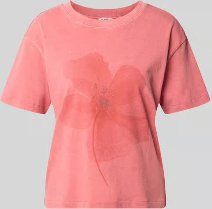 Jake*s Casual T-shirt met motiefprint en ronde hals - Foto 2