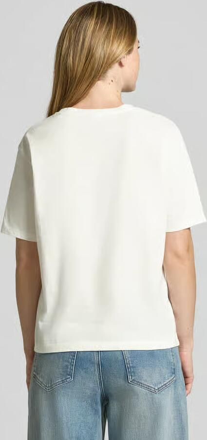 Jake*s Casual T-shirt met motiefprint en ronde hals