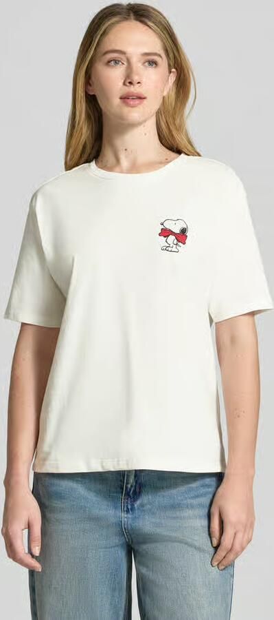 Jake*s Casual T-shirt met motiefprint en ronde hals - Foto 4
