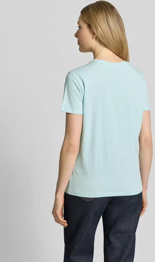 Jake*s Casual T-shirt met motiefstitching - Foto 2