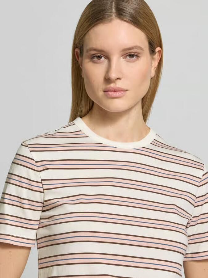 Jake*s Casual T-shirt met ronde hals