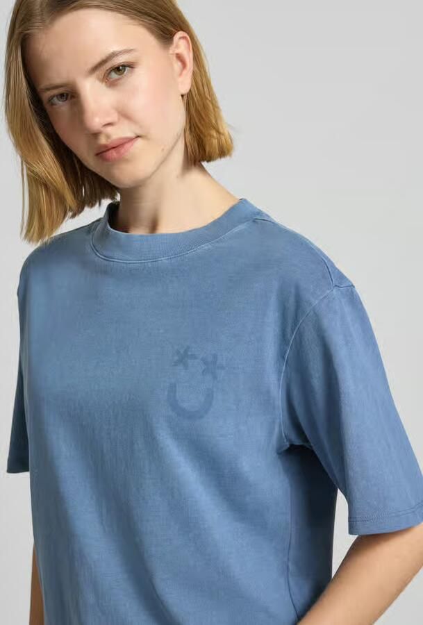 Jake*s Casual T-shirt motiefprint en ronde hals