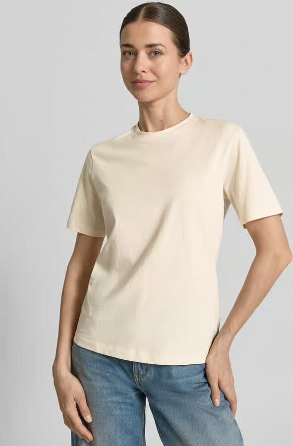 Jake*s Casual T-shirt van katoen met ronde hals