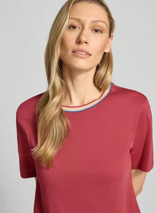 Jake*s Casual T-shirt van puur katoen