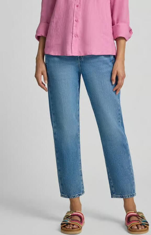 Jake*s Casual tapered fit jeans van puur katoen - Foto 2