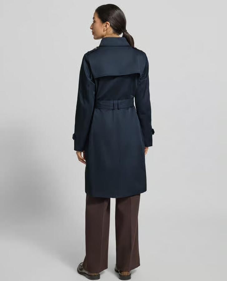 Jake*s Casual Trenchcoat met stoffen riem