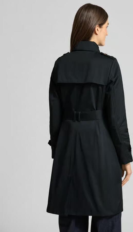 Jake*s Casual Trenchcoat met stoffen riem