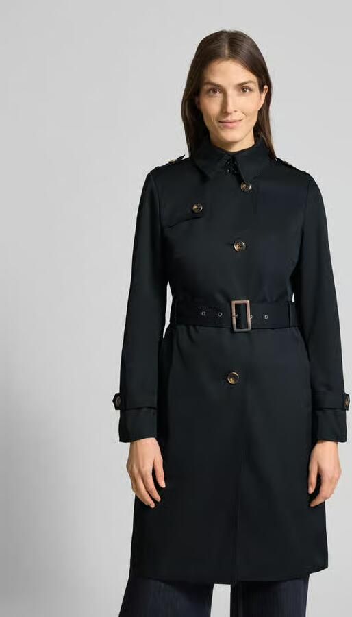 Jake*s Casual Trenchcoat met stoffen riem - Foto 3