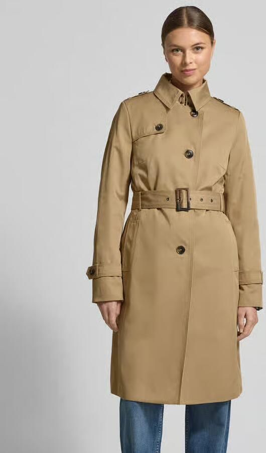 Jake*s Casual Trenchcoat met stoffen riem - Foto 3