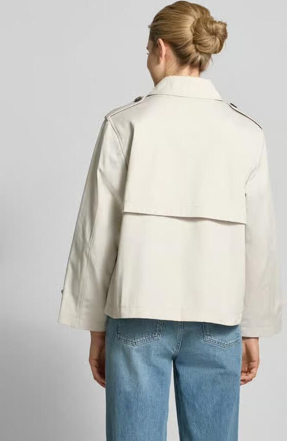 Jake*s Casual Trenchcoat met strookzakken - Foto 3