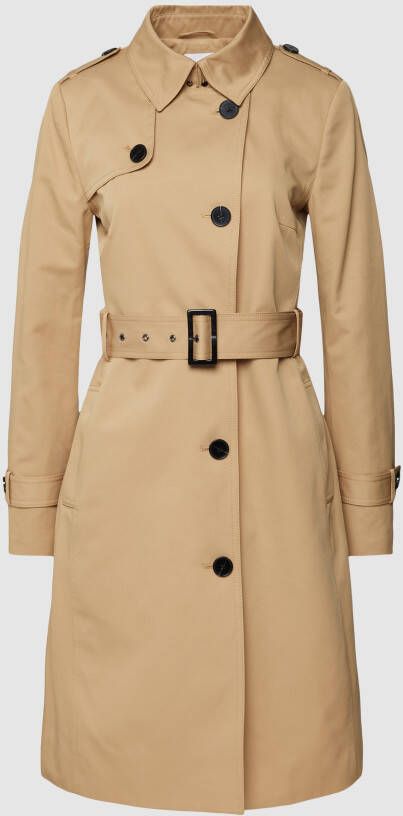 Jake*s Casual Trenchcoat met tailleriem