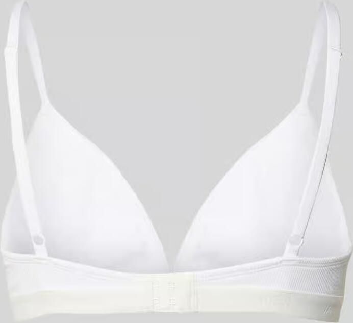 Jake*s Casual Triangel-bh met elastische band met logo