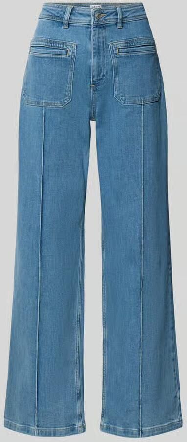 Jake*s Casual Wide & loose fit jeans van katoenmix