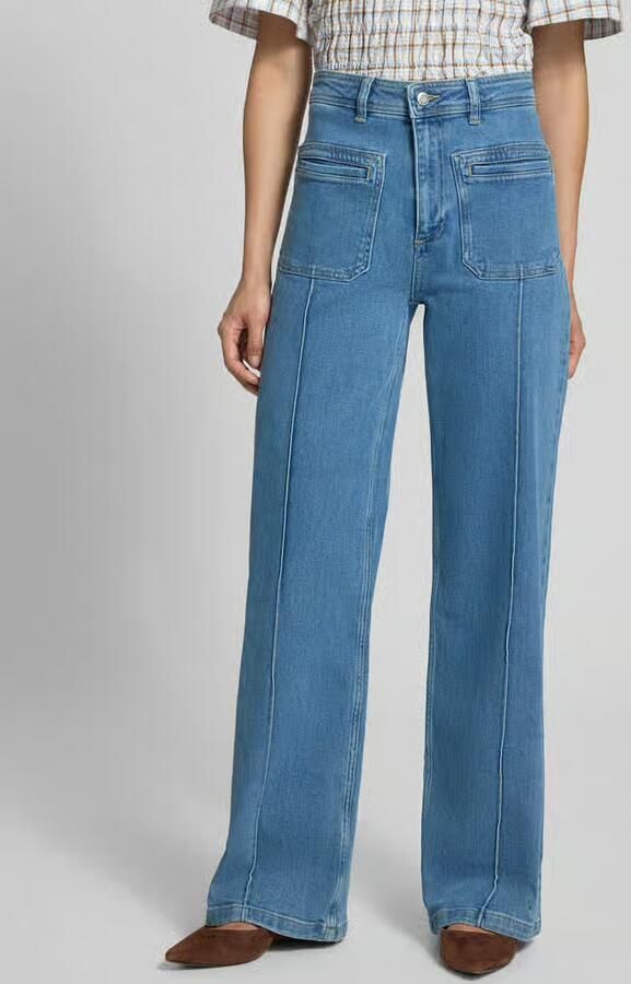 Jake*s Casual Wide & loose fit jeans van katoenmix - Foto 3