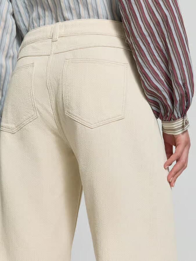 Jake*s Casual wide fit jeans met structuurpatroon