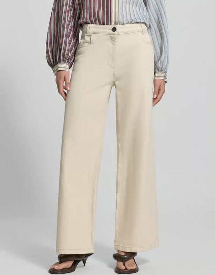 Jake*s Casual wide fit jeans met structuurpatroon - Foto 3