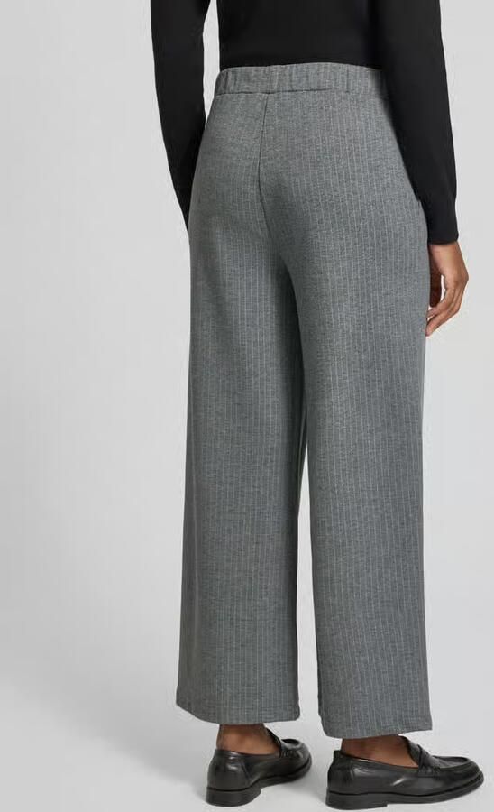 Jake*s Casual Wide fit stoffen broek met elastische band