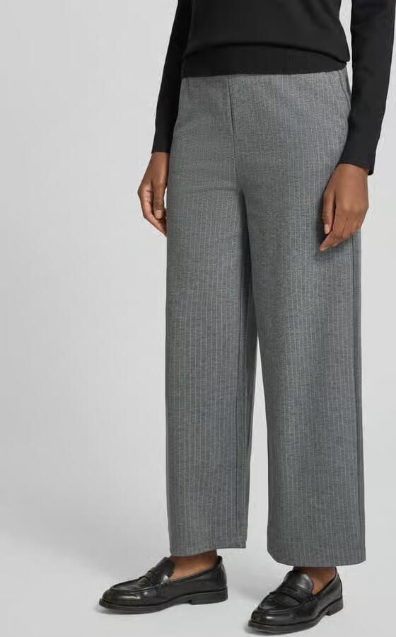 Jake*s Casual Wide fit stoffen broek met elastische band - Foto 2