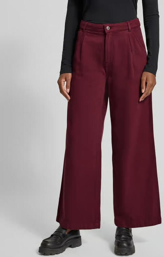 Jake*s Casual Wide leg broek met steekzakken - Foto 2
