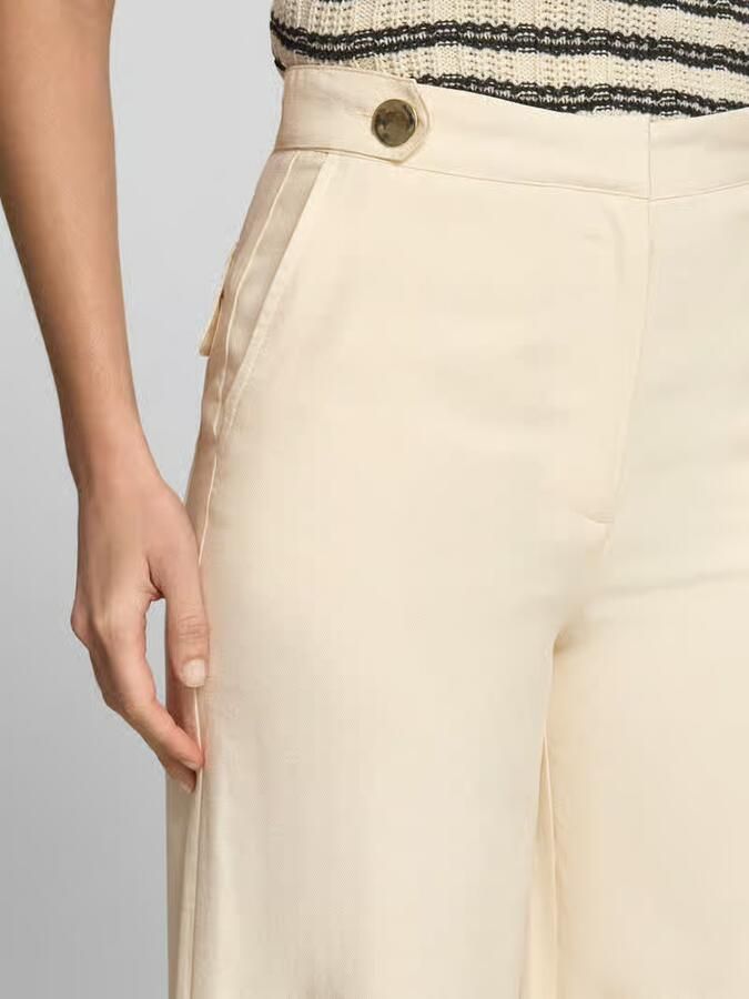 Jake*s Casual Wide leg broek van modalmix