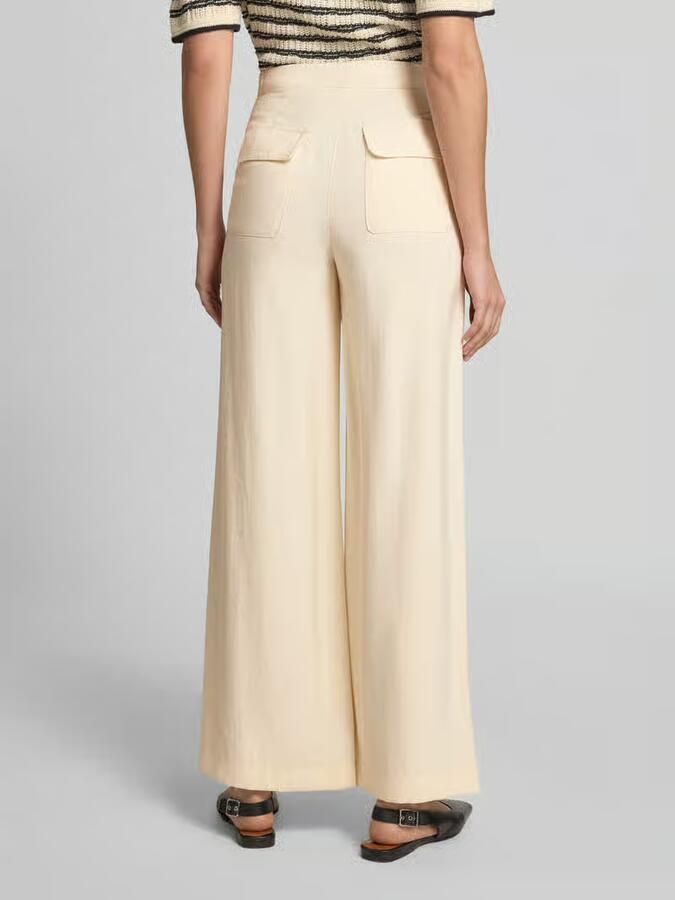 Jake*s Casual Wide leg broek van modalmix - Foto 3