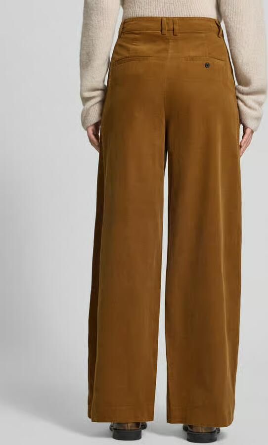Jake*s Casual Wide leg corduroy broek van puur katoen - Foto 2