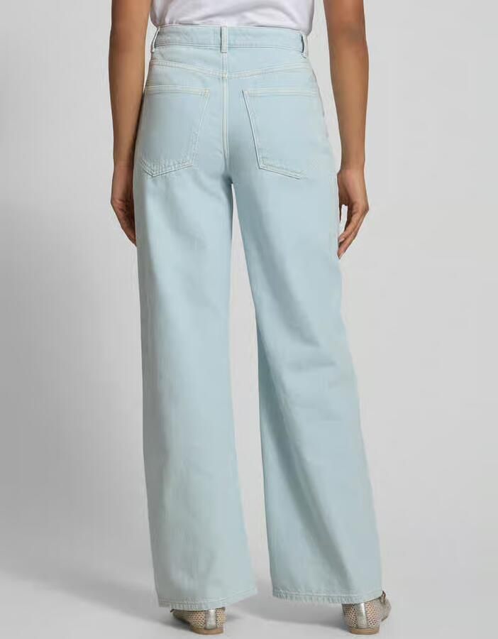 Jake*s Casual Wide leg jeans met parels - Foto 2