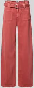 Jake*s Casual wide leg jeans met riem