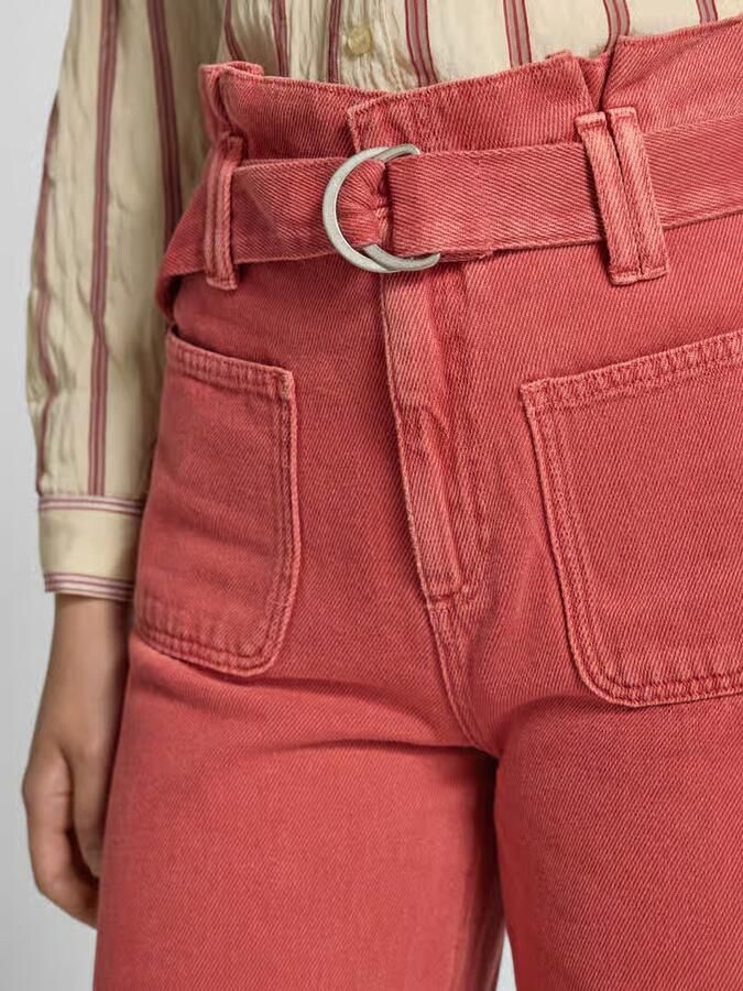 Jake*s Casual wide leg jeans met riem