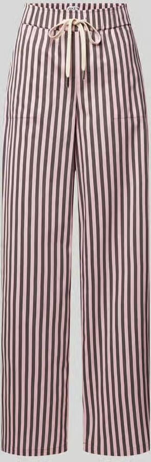 Jake*s Casual Wide leg stoffen broek met steekzakken - Foto 4