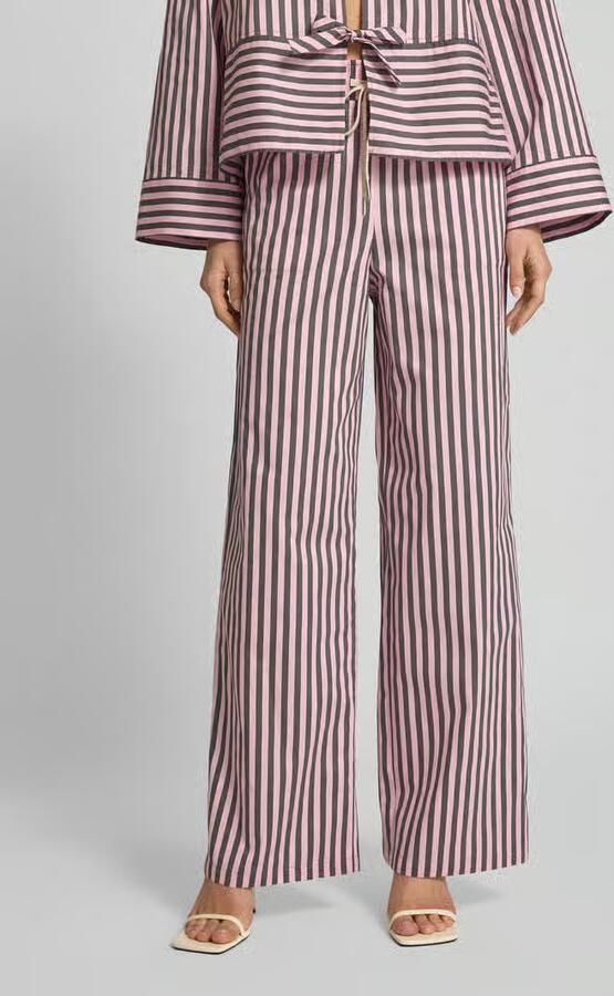 Jake*s Casual Wide leg stoffen broek met steekzakken - Foto 3