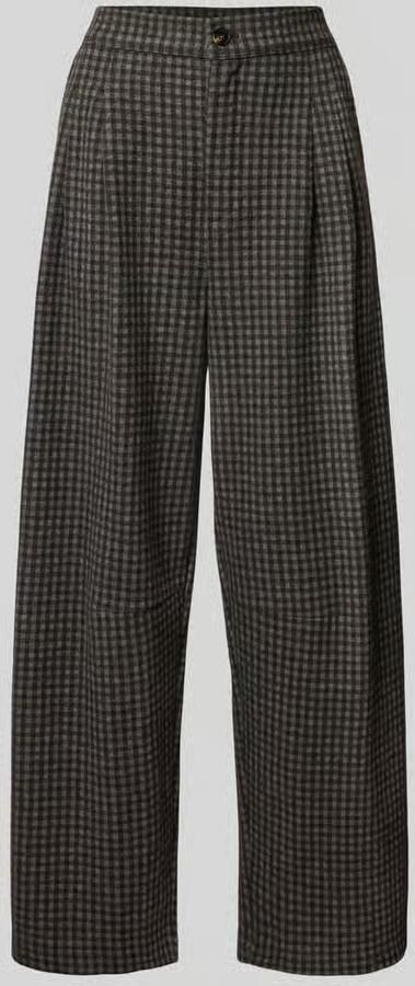 Jake*s Casual Wide Leg stoffen broek van viscosemix