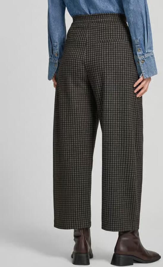 Jake*s Casual Wide Leg stoffen broek van viscosemix - Foto 3