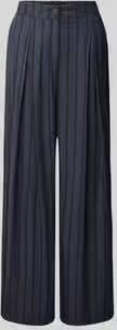 Jake*s Casual Wijde broek van pure viscose