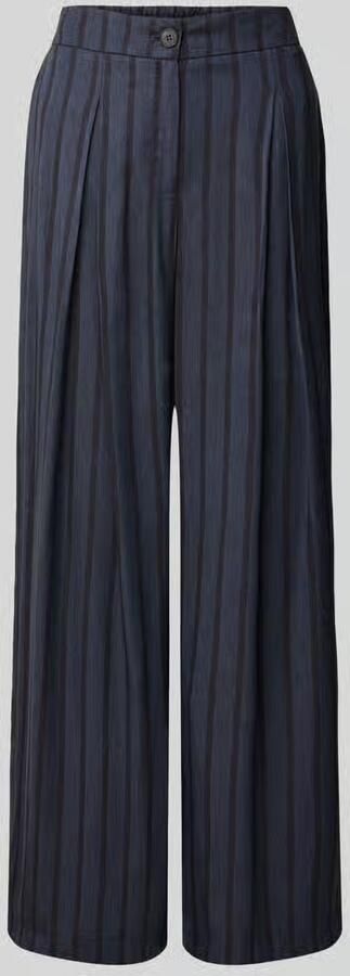 Jake*s Casual Wijde broek van pure viscose - Foto 3