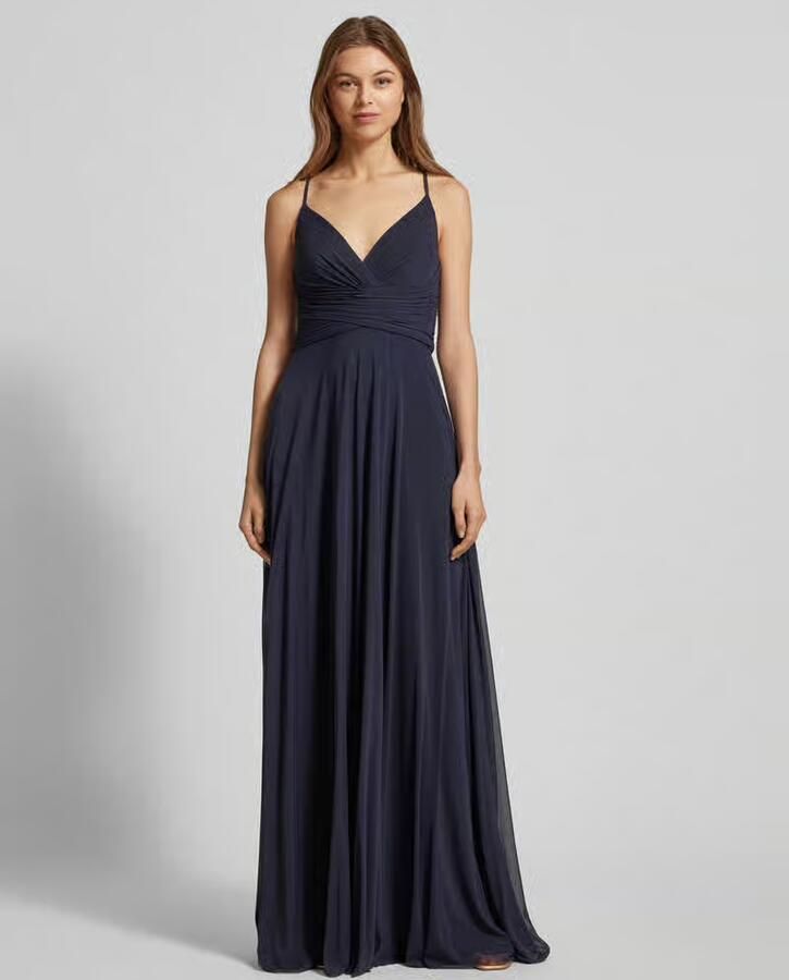 Jake*s Cocktail Maxi-jurk in wikkel-look met vetersluiting aan de achterkant - Foto 3