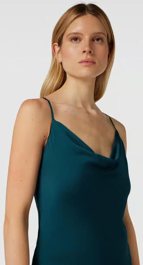 Jake*s Cocktail Maxi-jurk met cascadehals