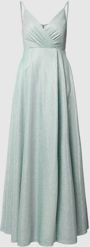 Jake*s Cocktail Avondjurk met glitter mesh