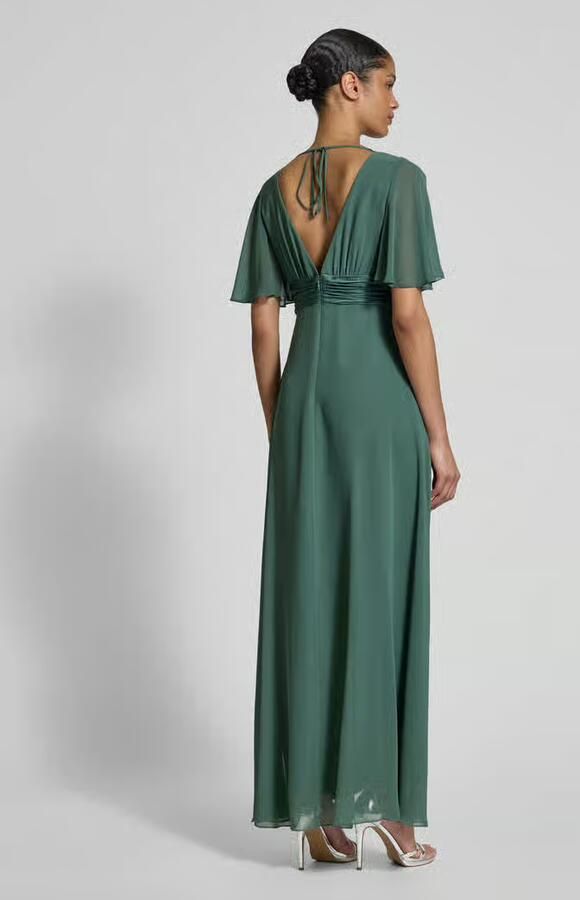 Jake*s Cocktail midi-jurk van chiffon met diepe V-hals - Foto 5